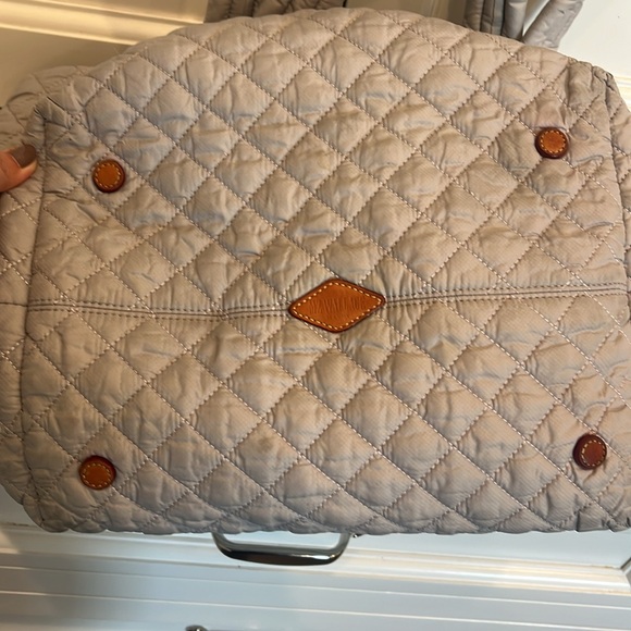 MZ Wallace Gray Quilted Tote - Picture 6 of 13
